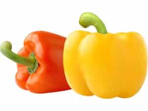 Red and Yellow Bell Peppers
