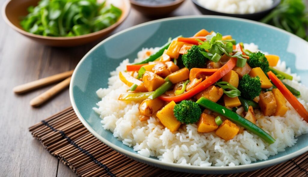 Flavorful Chicken and Colorful Veggie Stir-Fry