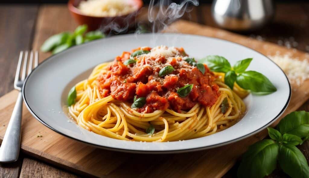 Nonna's Rustic Spaghetti Marinara