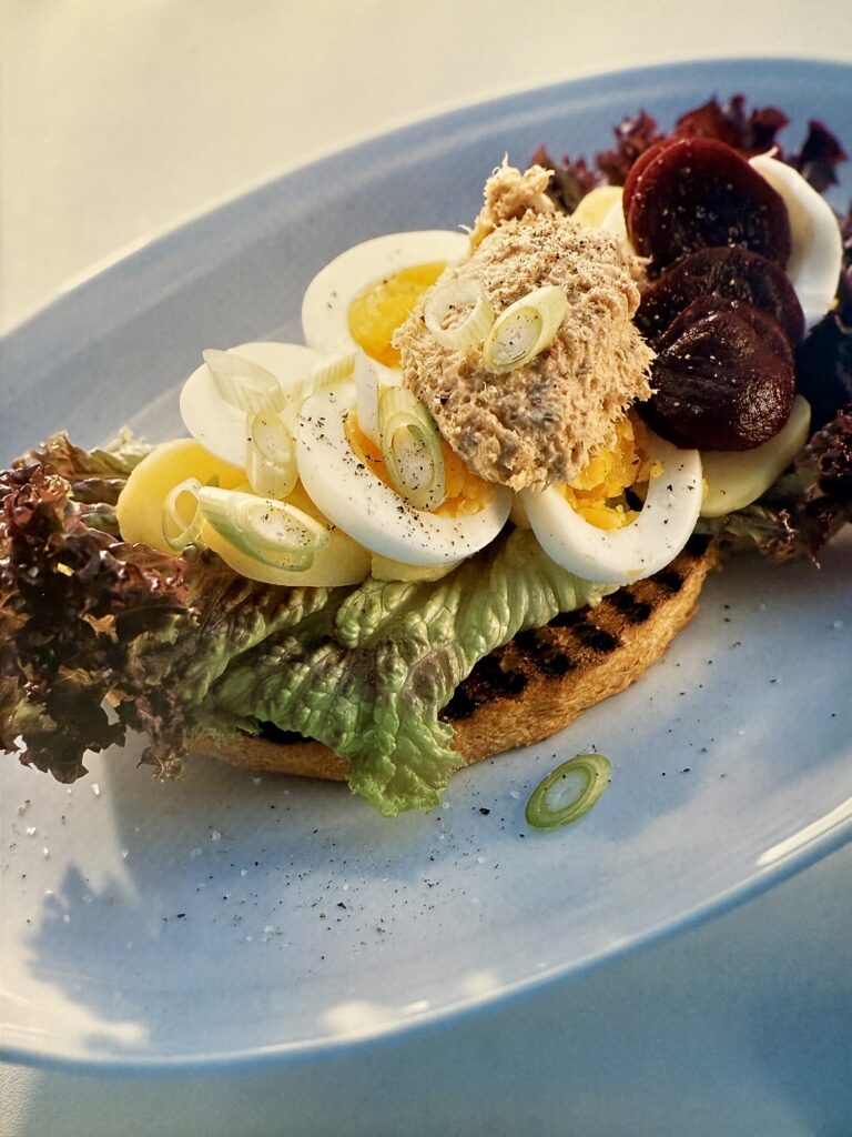 Scandinavian-Style Mackerel and Potato Open-Faced Sandwich