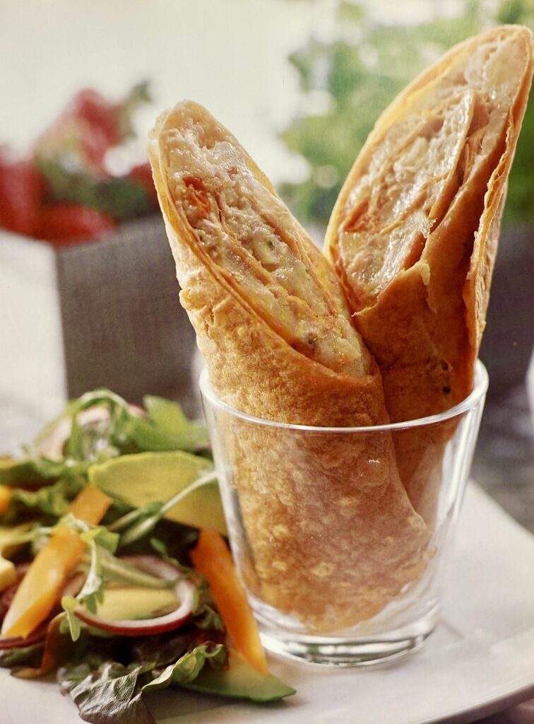 Spicy Thai Tuna Tortilla Wrap