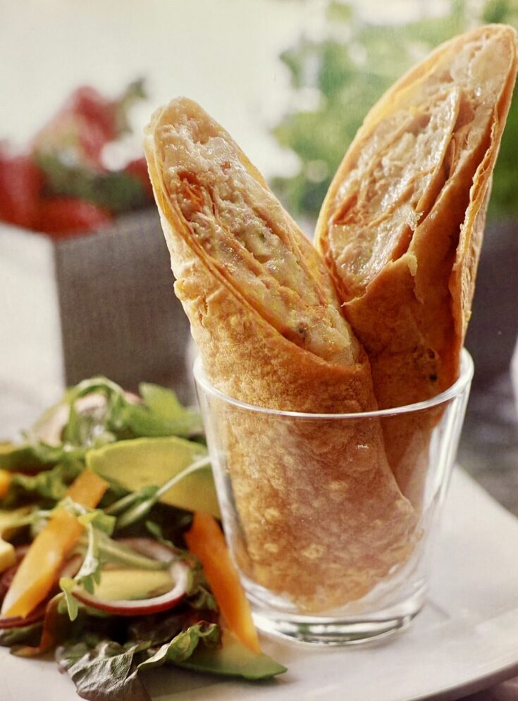 Spicy Thai Tuna Tortilla Wrap