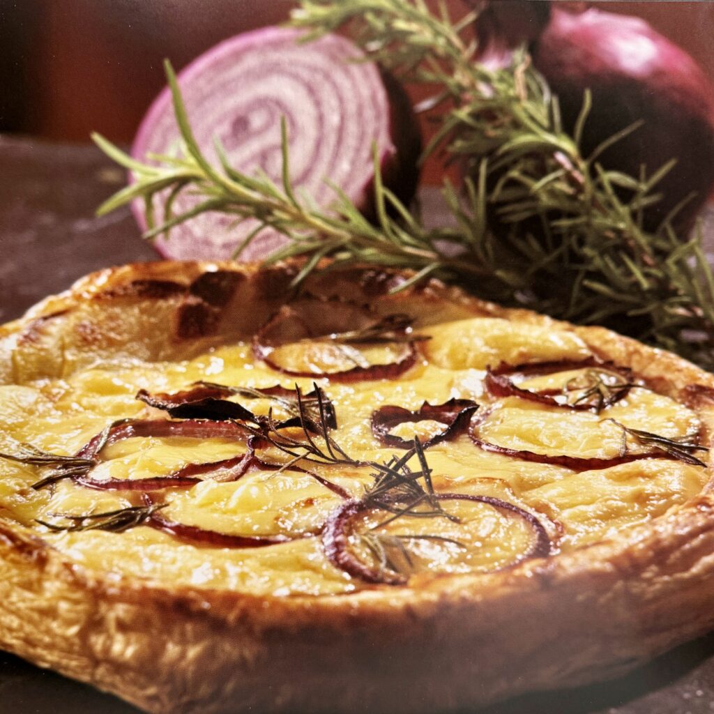 Potato, Fontina Cheese, and Rosemary Pie