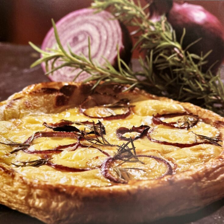 Potato, Fontina Cheese, and Rosemary Pie
