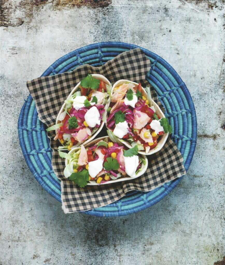 Salmon Tacos