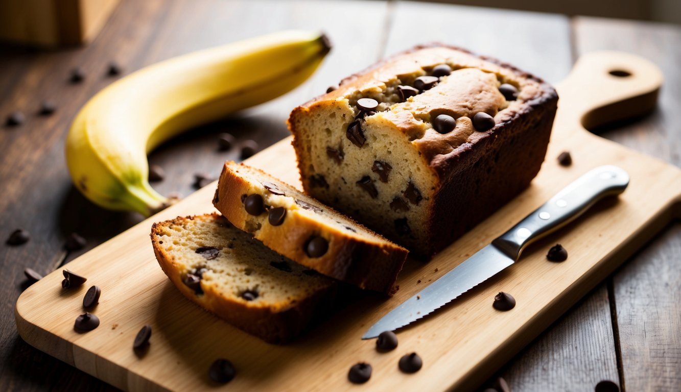 Decadent Chocolate Chip Banana Bread