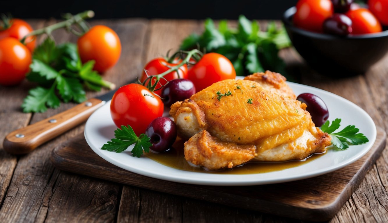 Mediterranean Herb Roasted Chicken Thighs