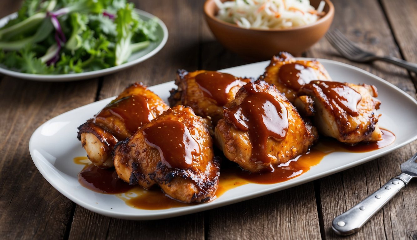 Savory BBQ Chicken Thighs