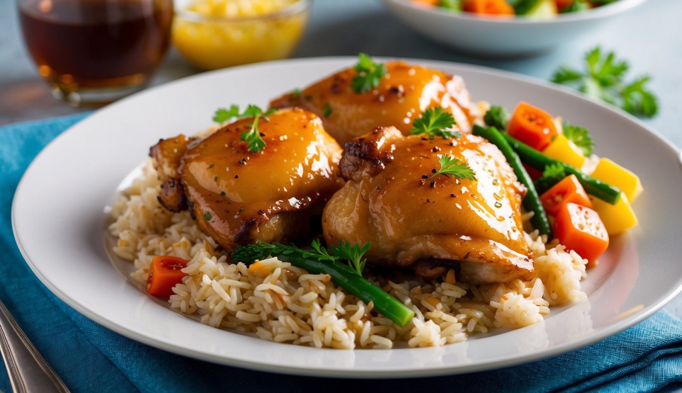 Sweet and Savory Honey Garlic Chicken Thighs