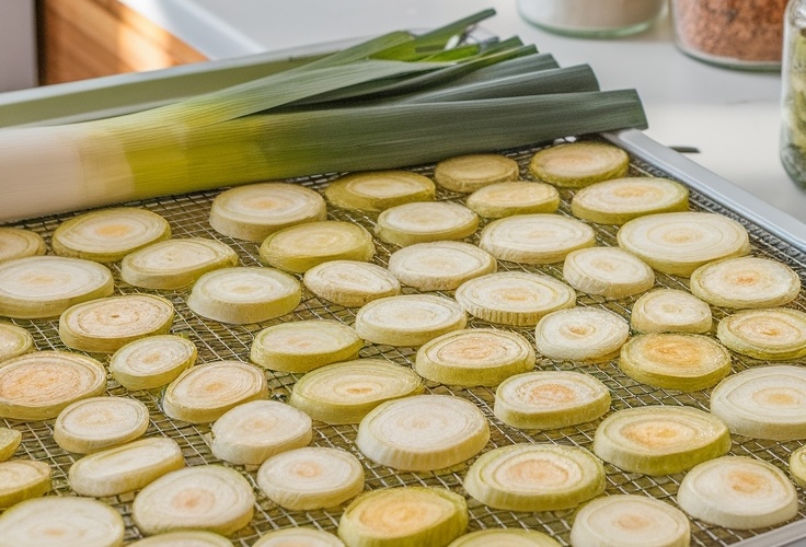 Dehydrated Leeks
