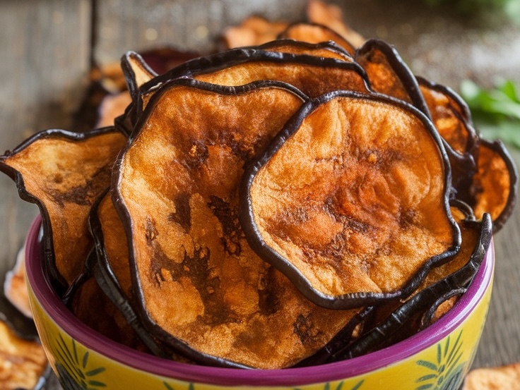 Dehydrated Eggplant Chips