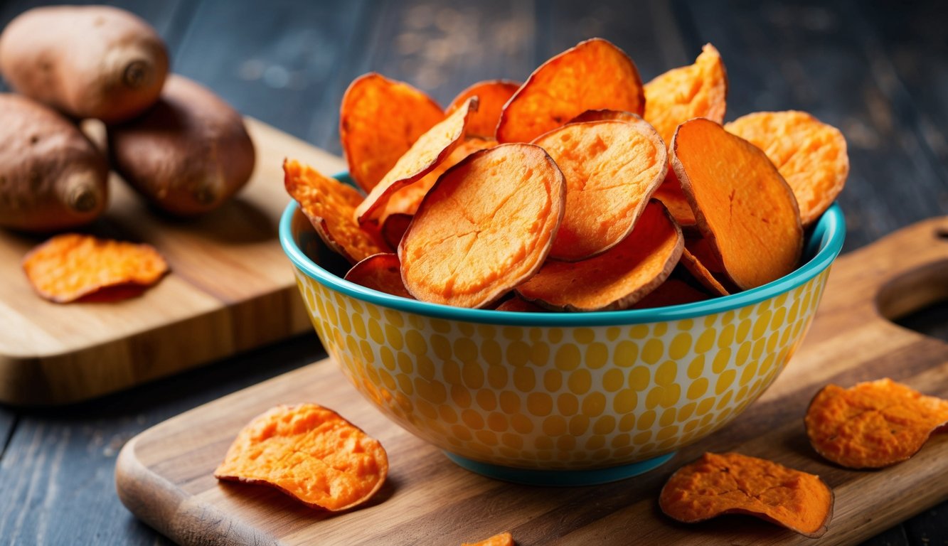 Dehydrated Sweet Potato Chips