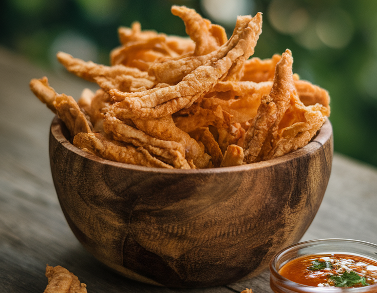 Dehydrated Chicken Strips