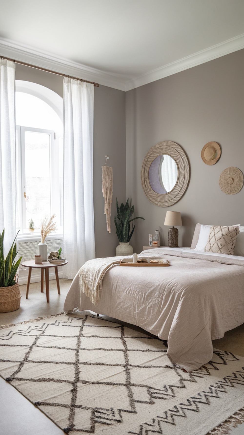 Living room walls in Agreeable Gray