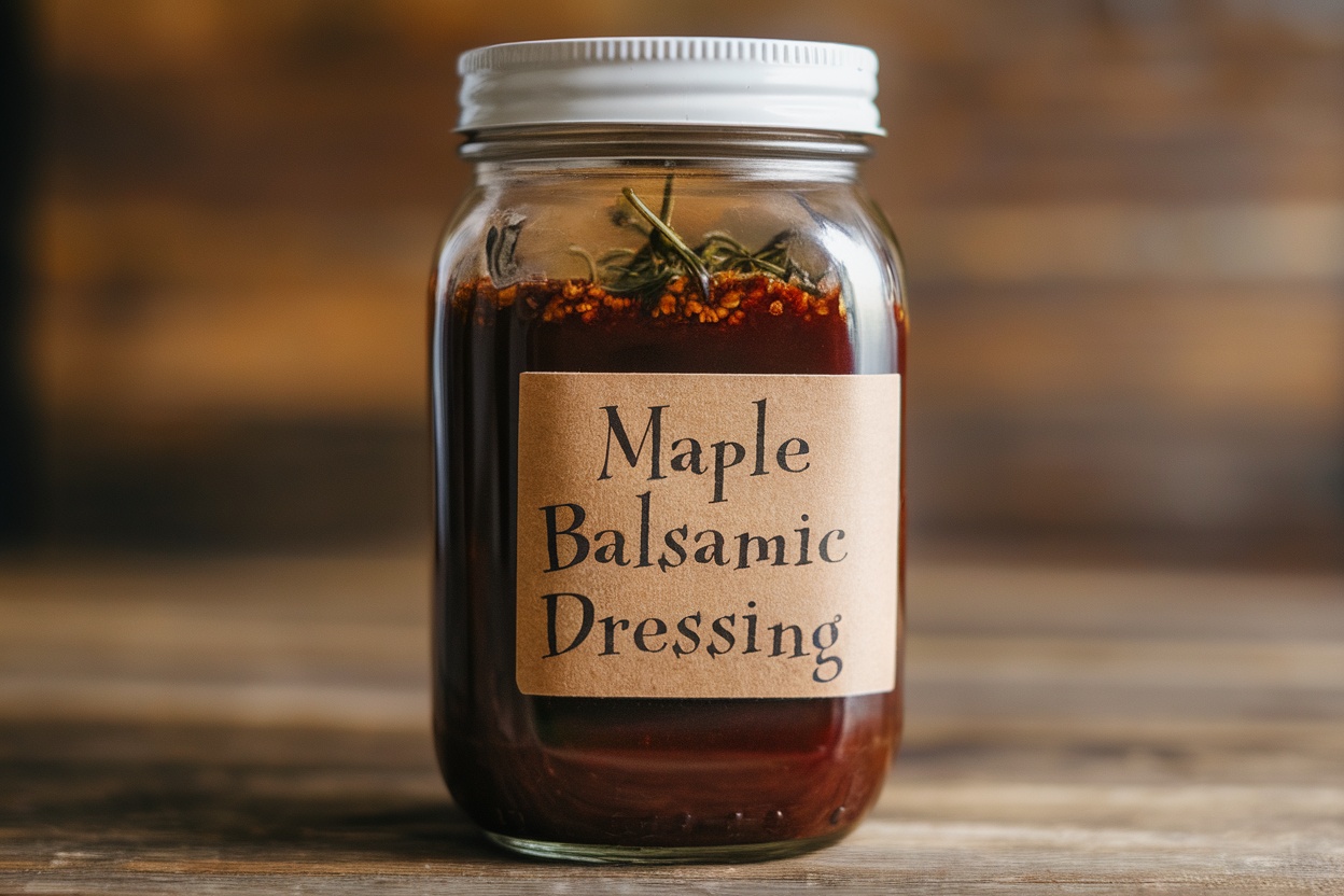 Maple Balsamic Dressing