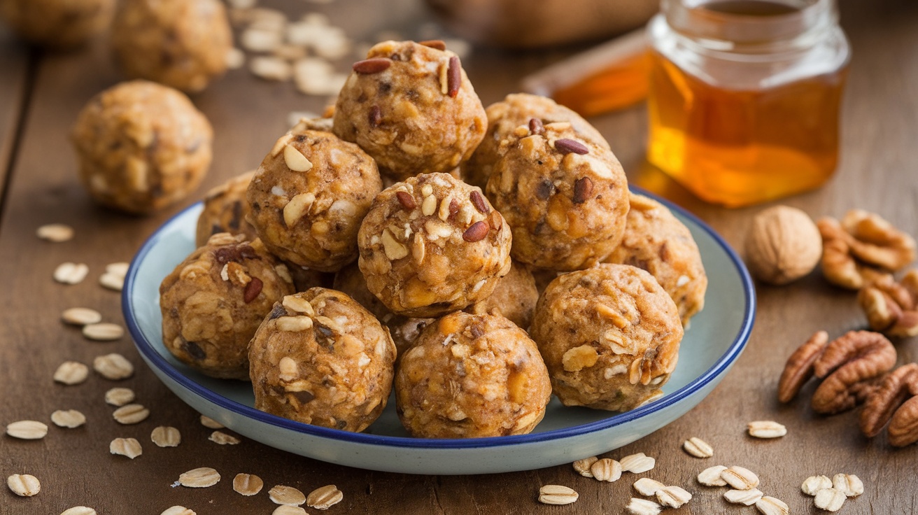 Nutty High Protein Energy Balls