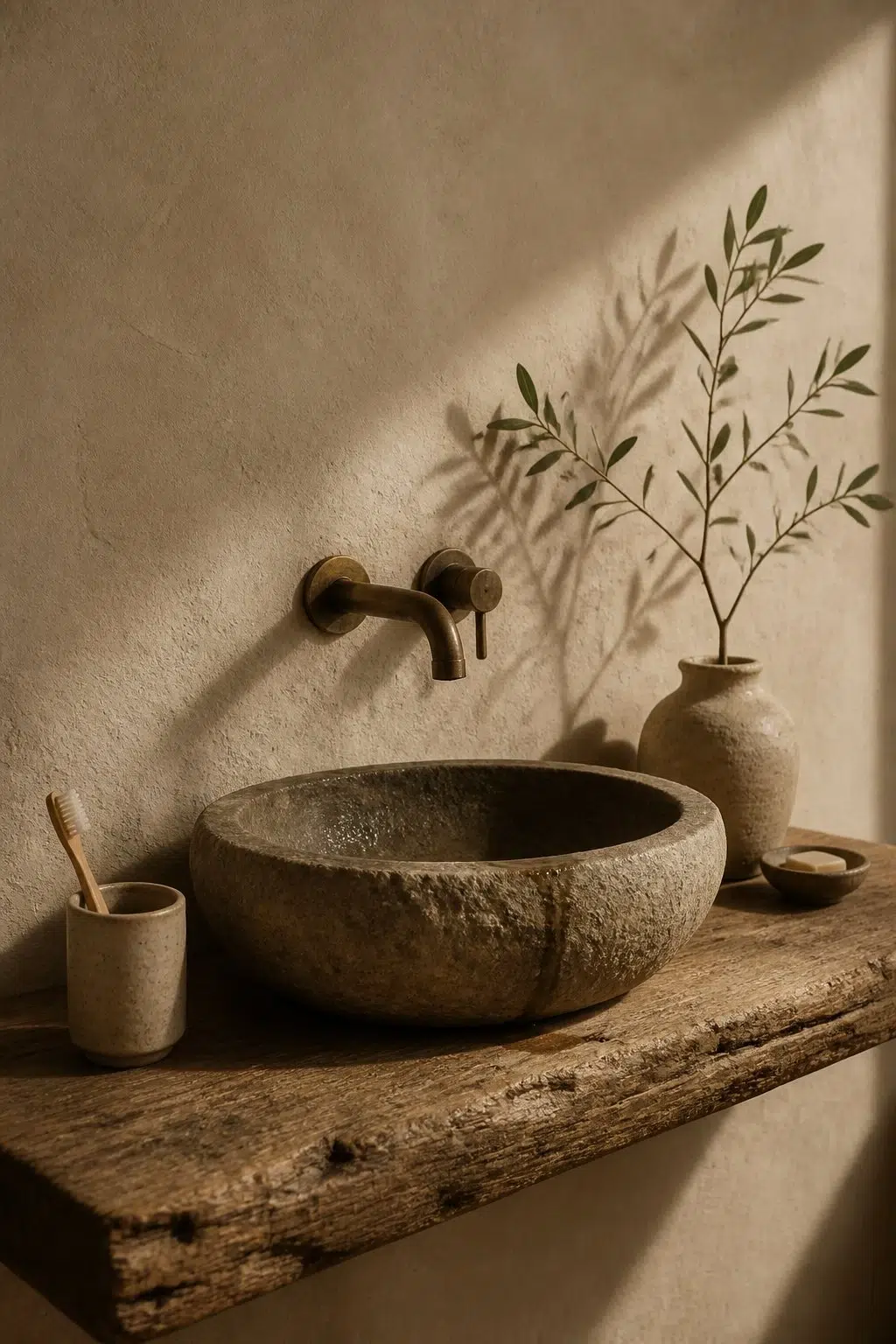 Beachcomber — wabi-sabi bathroom