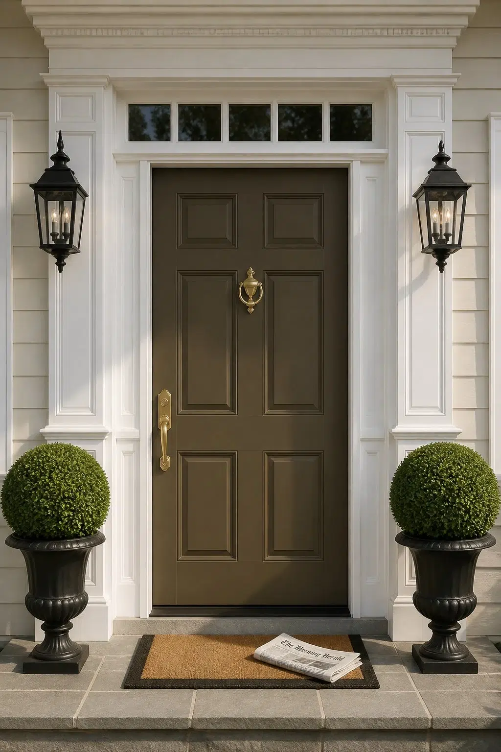 Best Bronze — traditional front door