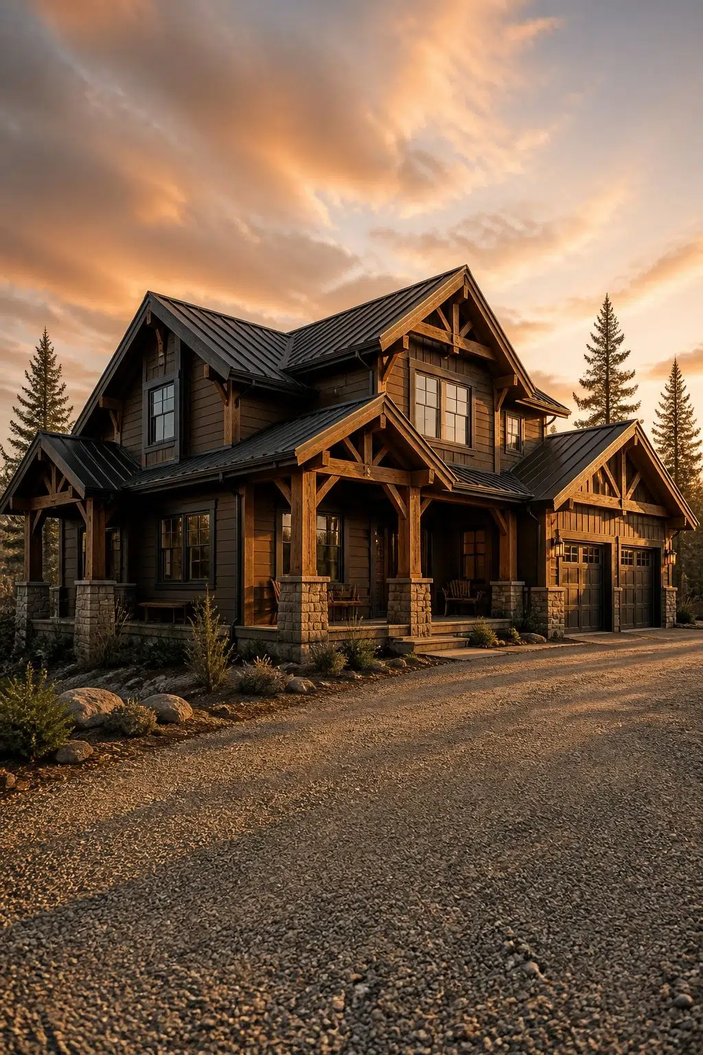 Best Bronze color — rustic modern house inspiration