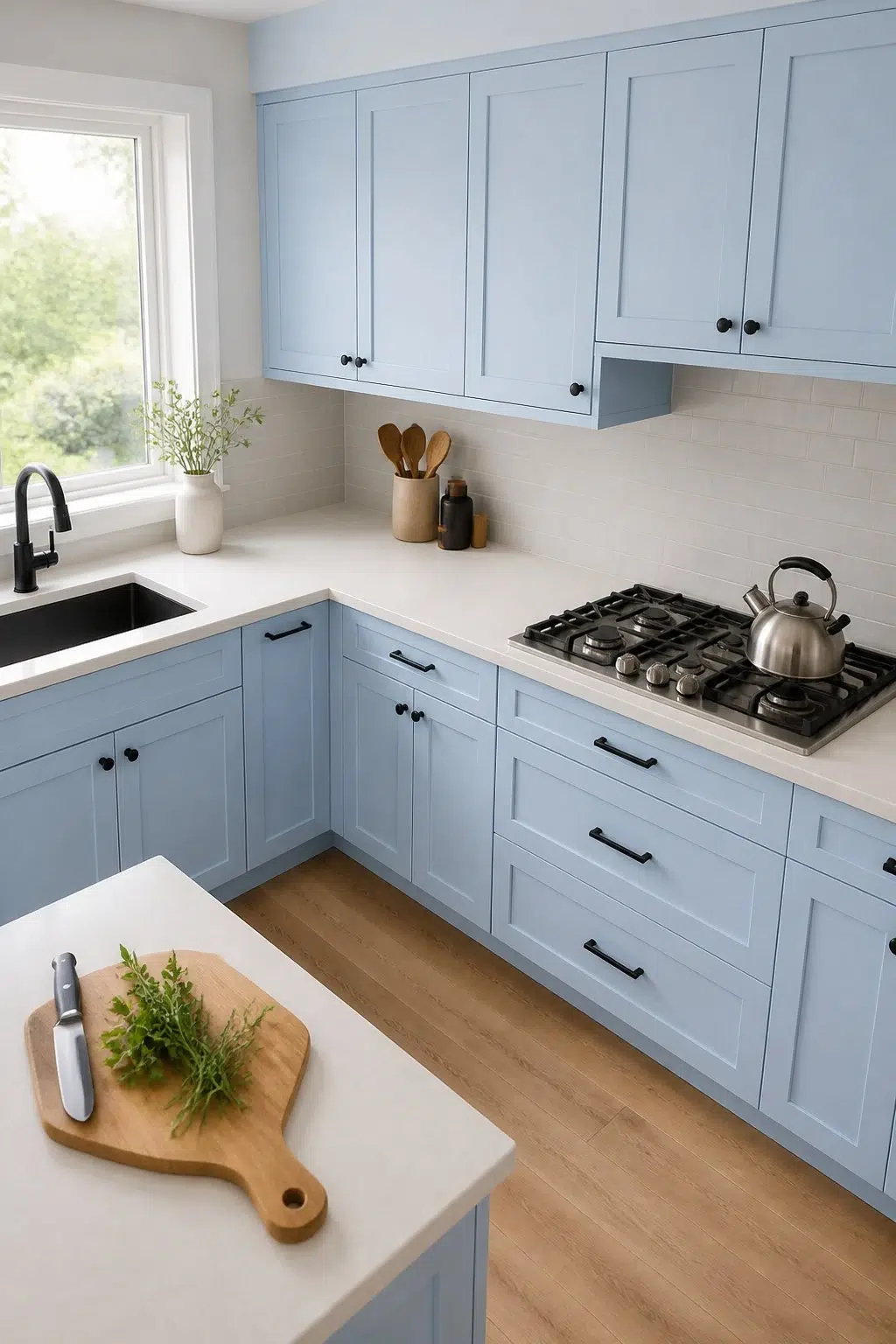 Bewitching Blue — contemporary kitchen