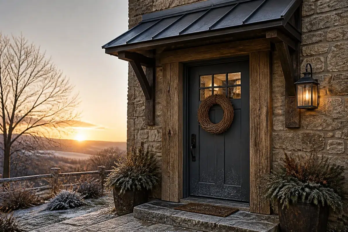 Big Dipper paint color — Front Door (Rustic Modern)