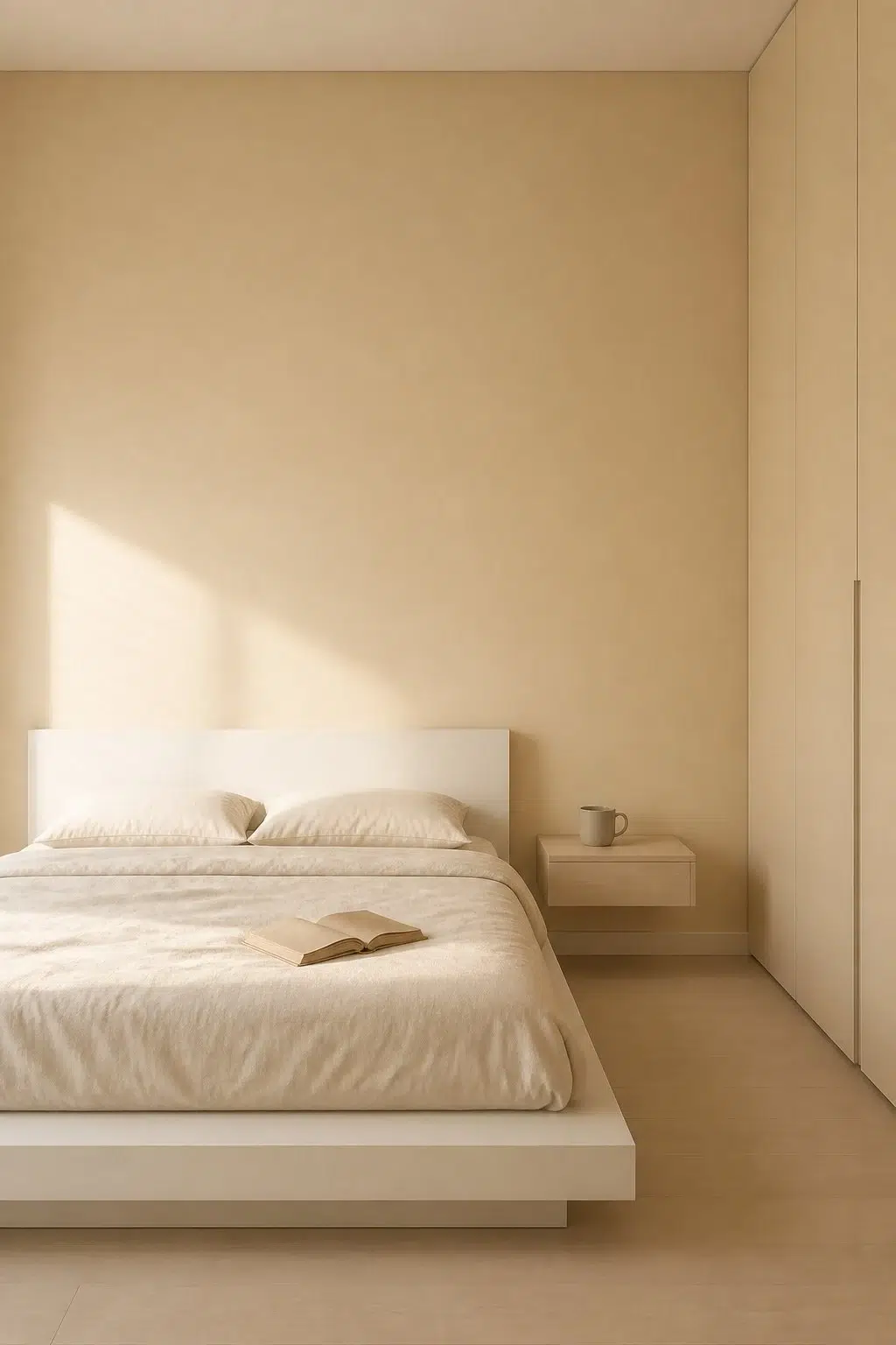 Biltmore Buff — minimalist bedroom