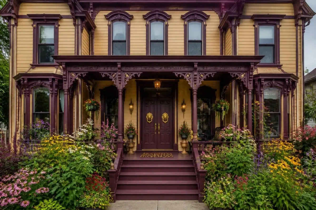 Biltmore Buff paint color — House (Maximalist)