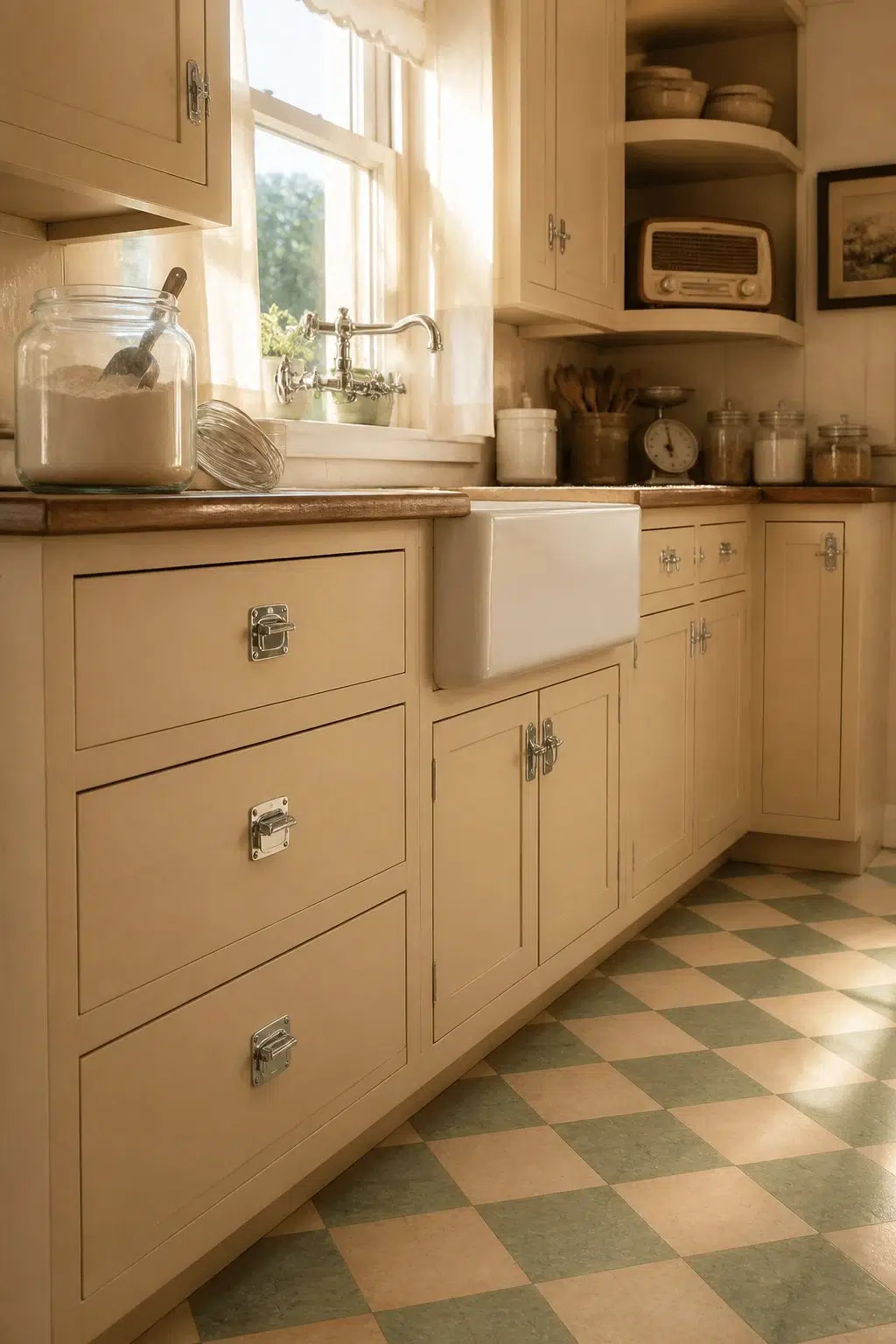 Biltmore Buff — vintage kitchen