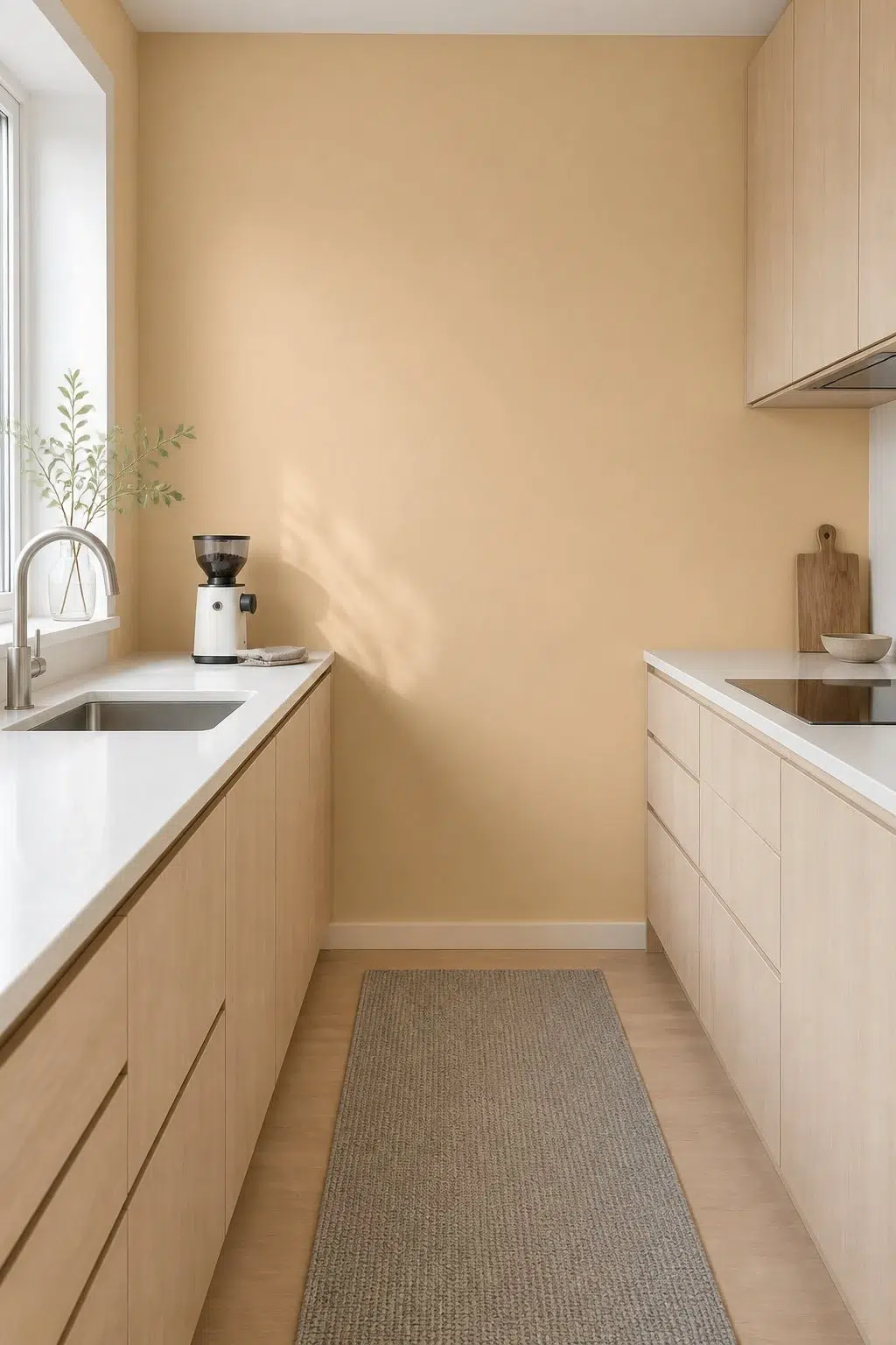 Birdseye Maple — scandinavian kitchen
