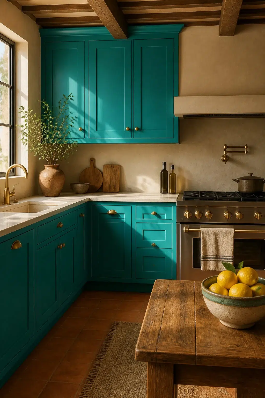 Biscay — earthy kitchen
