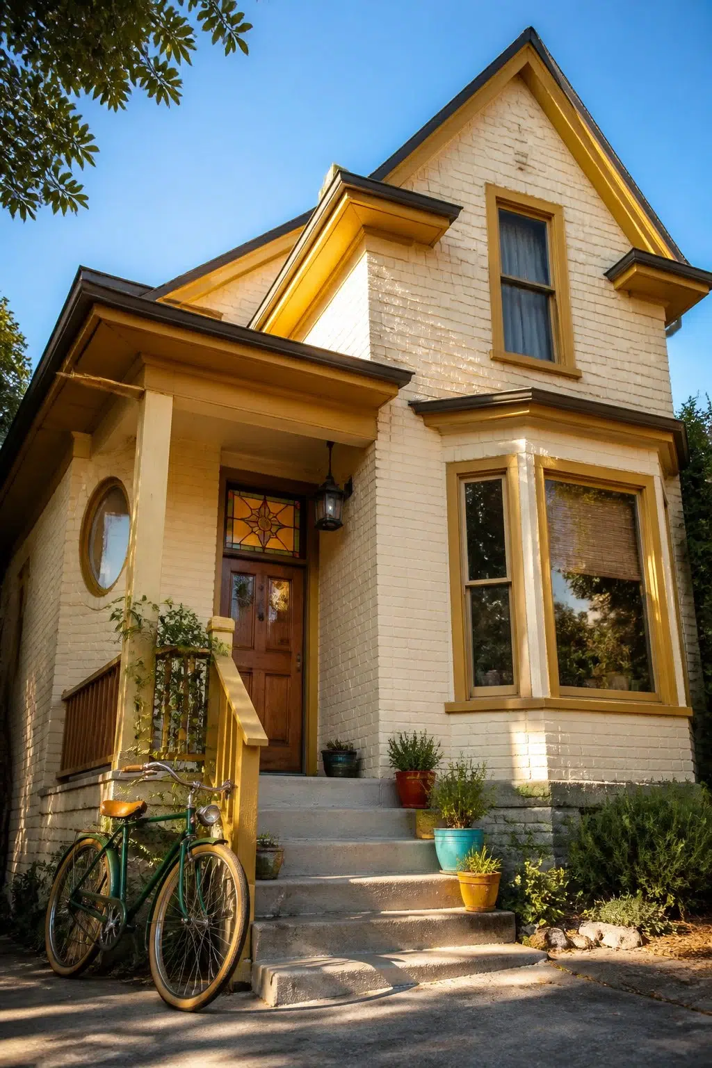 Biscuit color — eclectic house inspiration