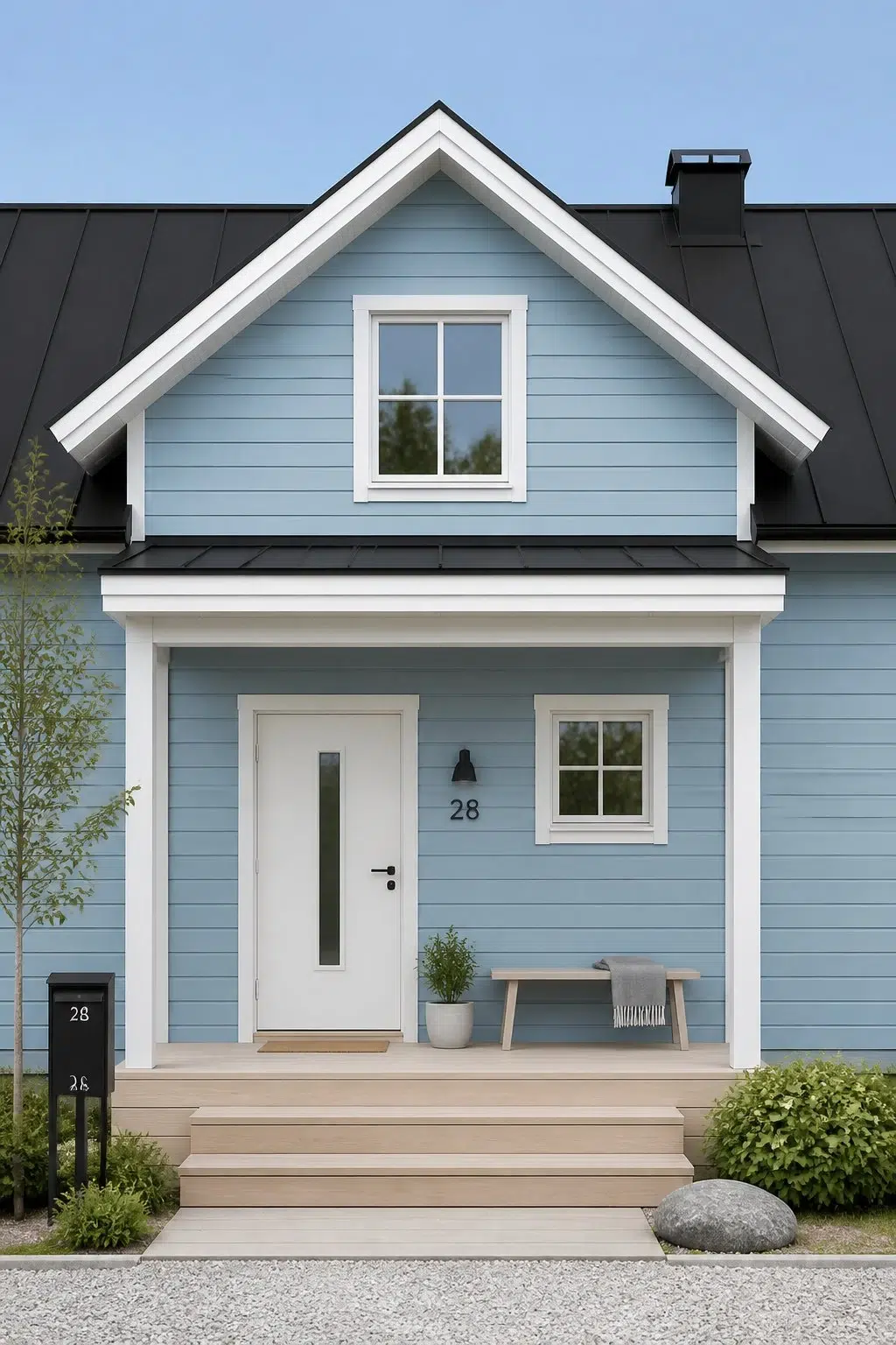 Blue Beyond color — scandinavian house inspiration