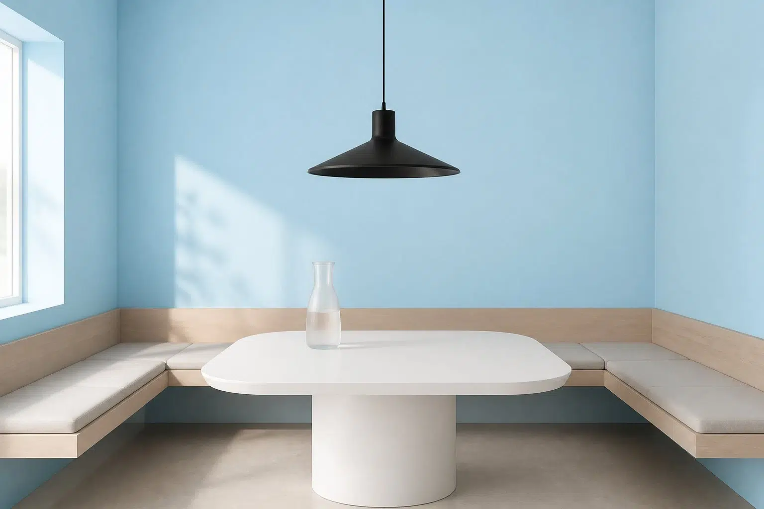 Blue Click paint color — Dining Room (Minimalist)