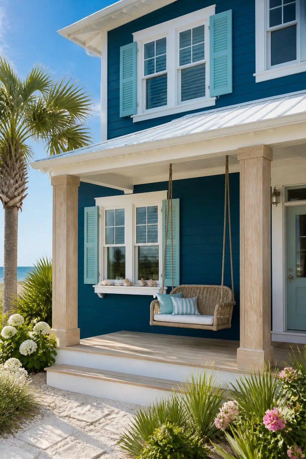 Blue Grotto color — coastal house inspiration