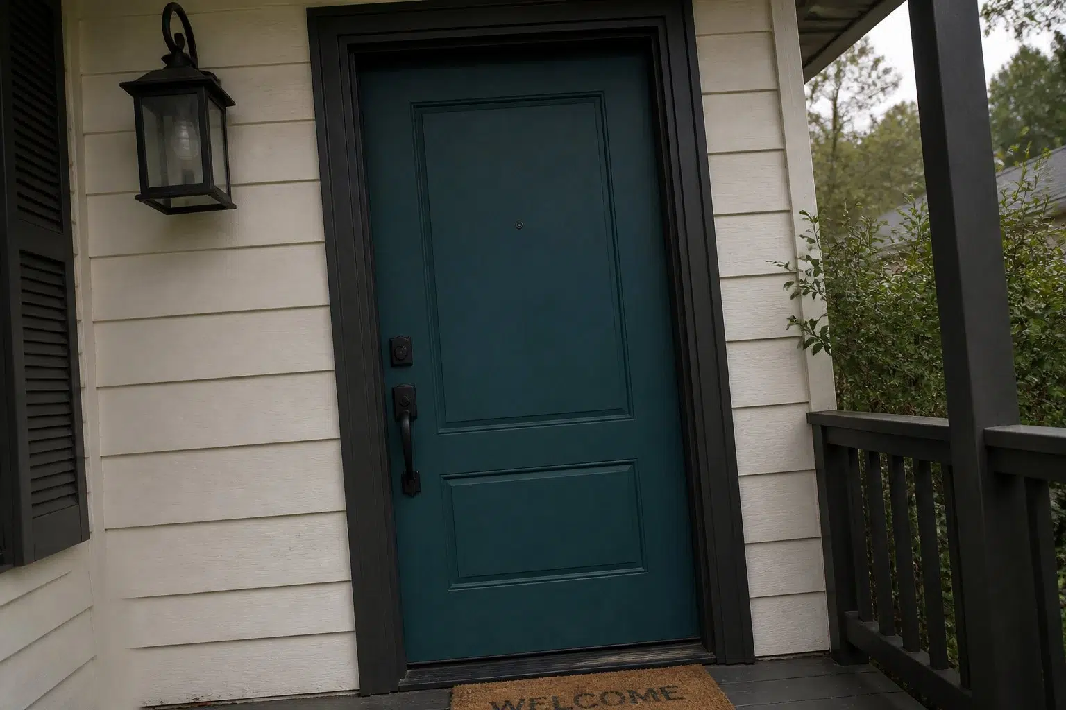 Blue Hill paint color — Front Door (Bold)