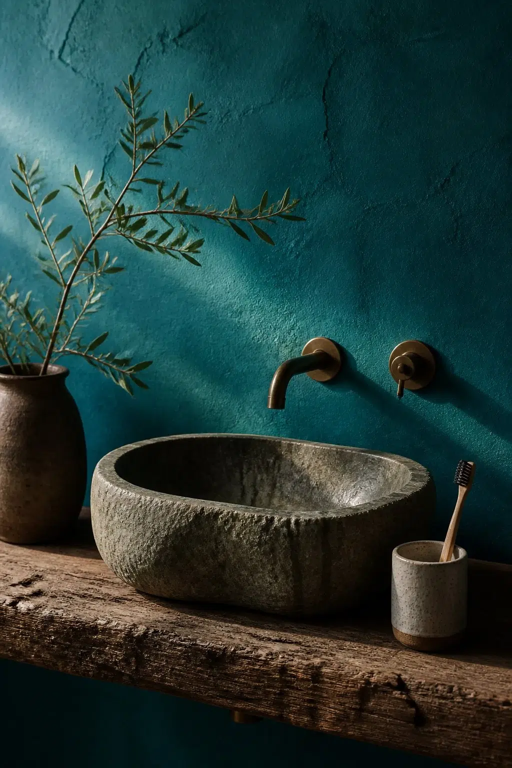 Blue Nile — wabi-sabi bathroom