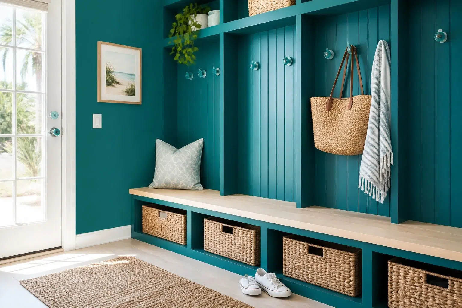 Blue Nile paint color — Mudroom (Coastal)