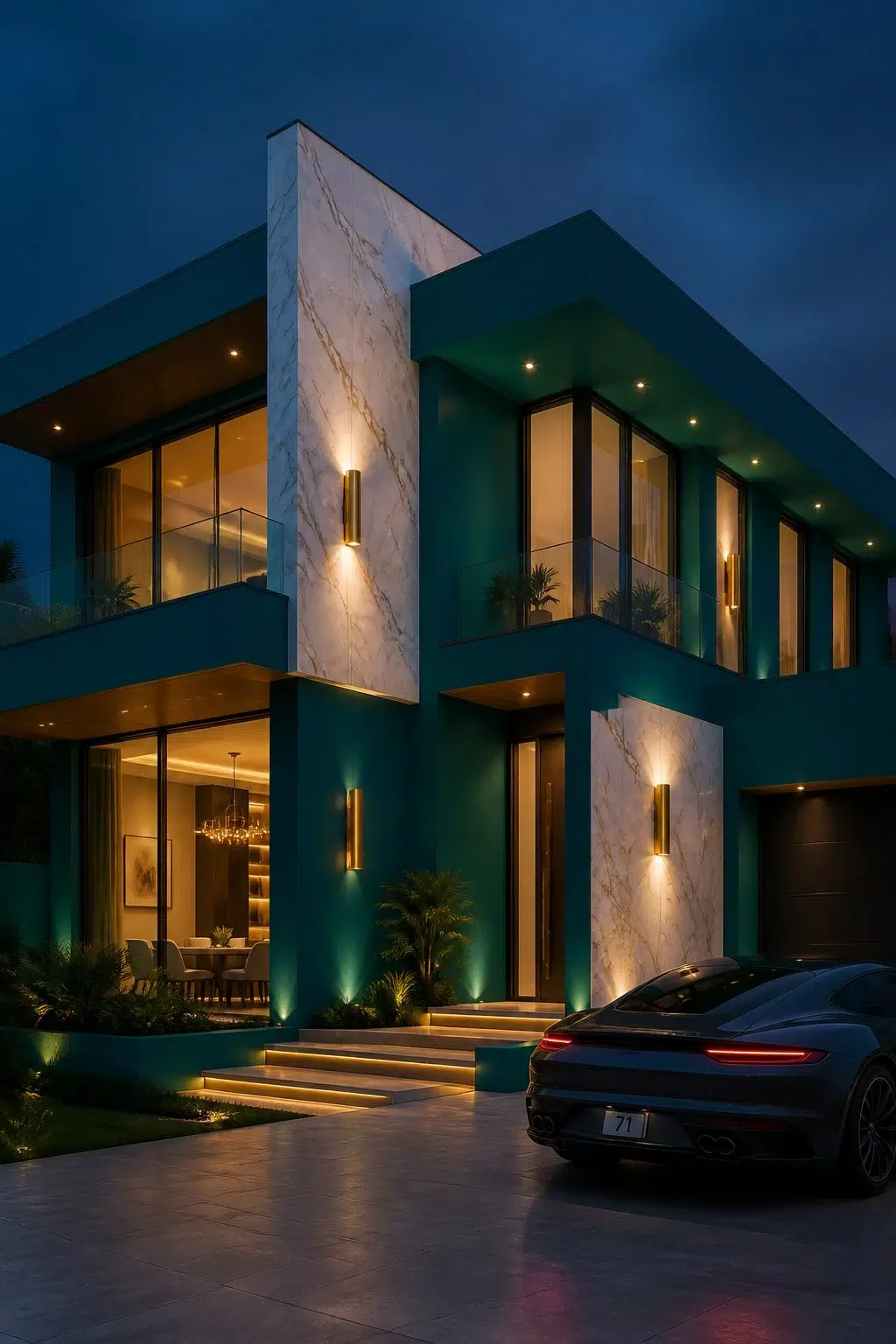 Blue Nile color — modern luxury house inspiration