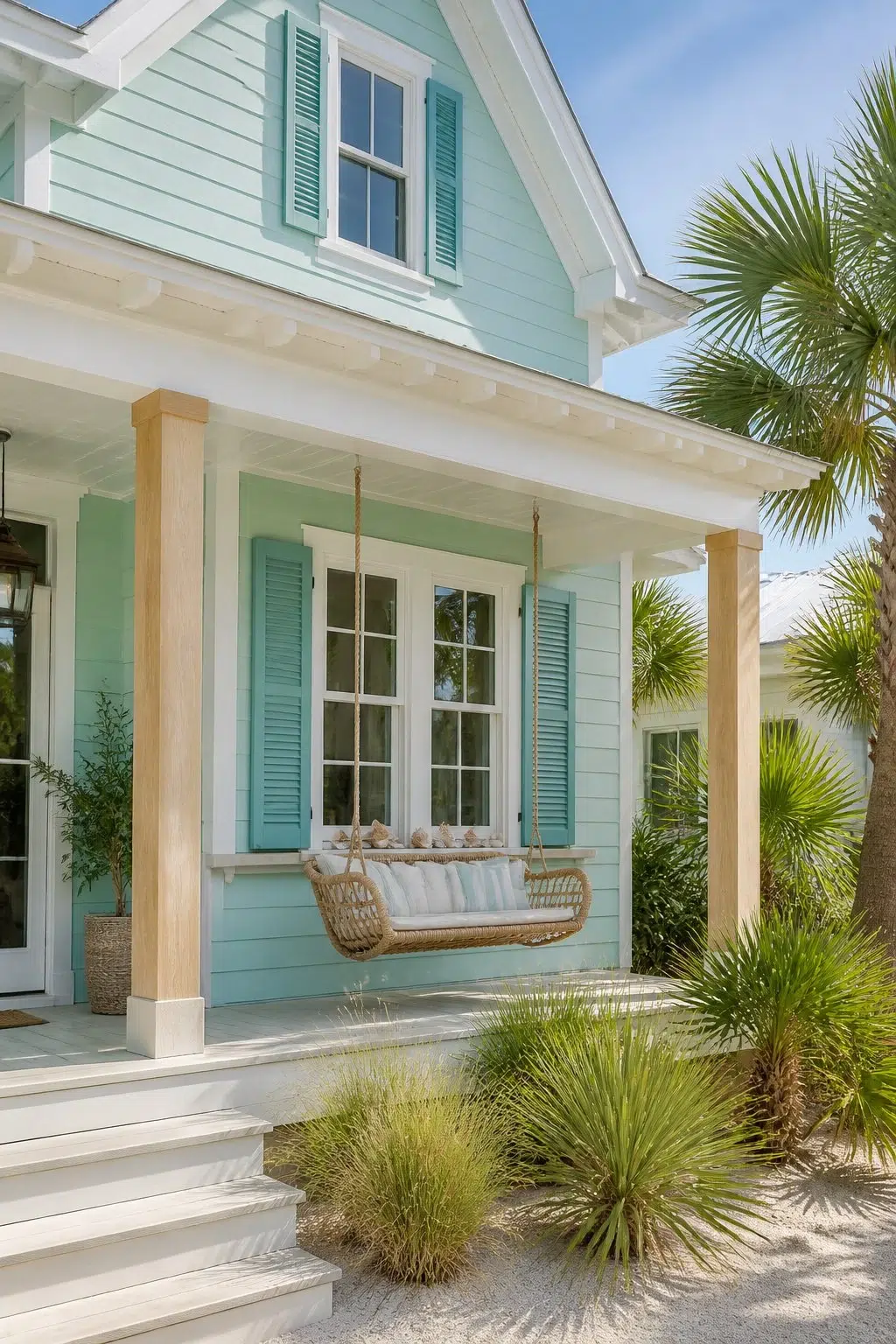 Blue Sky color — coastal house inspiration