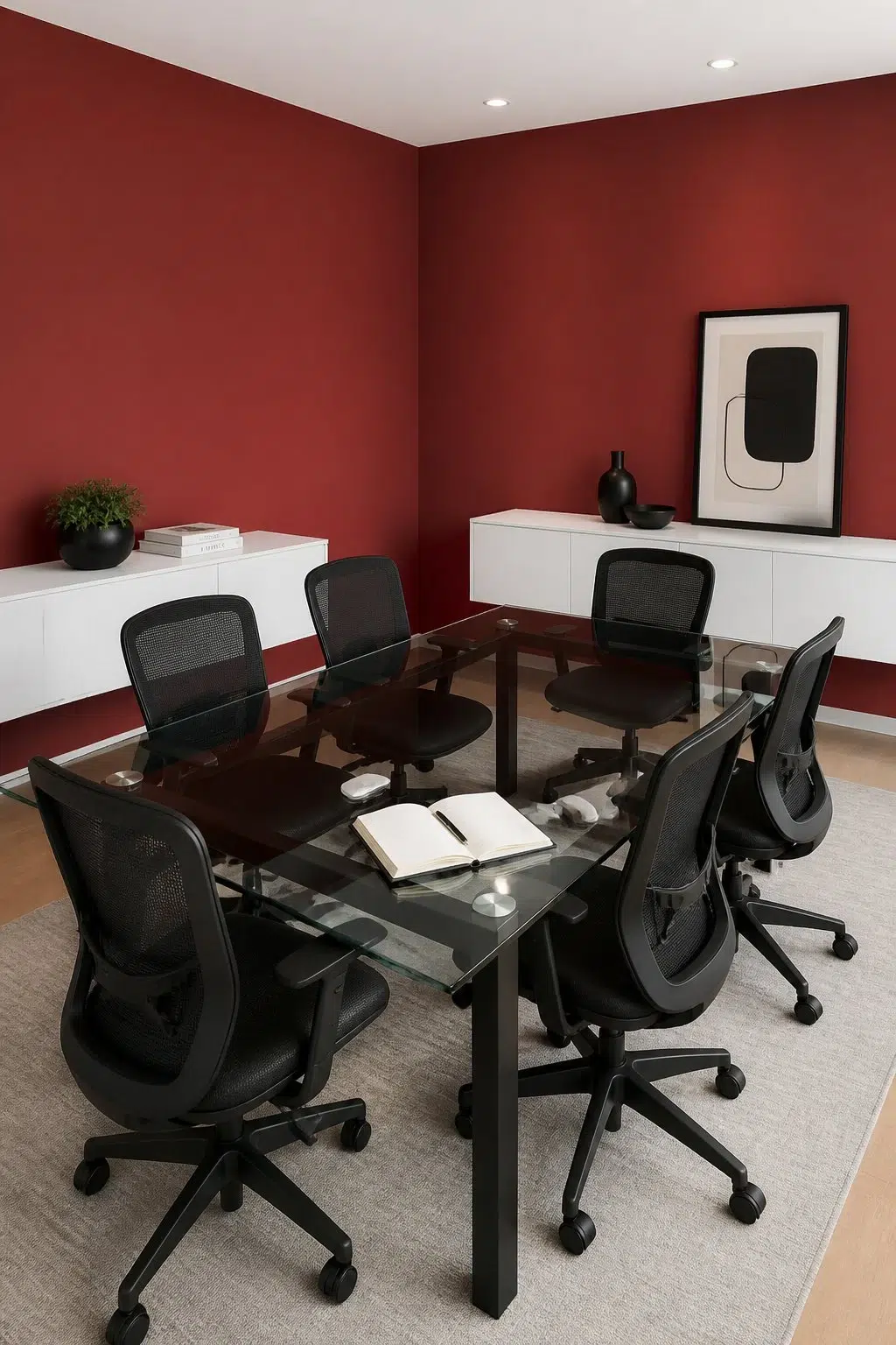Bolero paint in a contemporary dining room