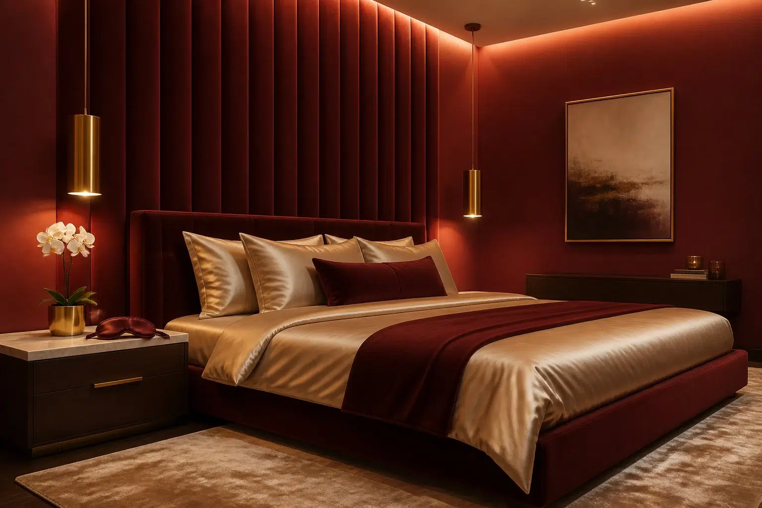 Bolero paint color — Bedroom (Modern Luxury)
