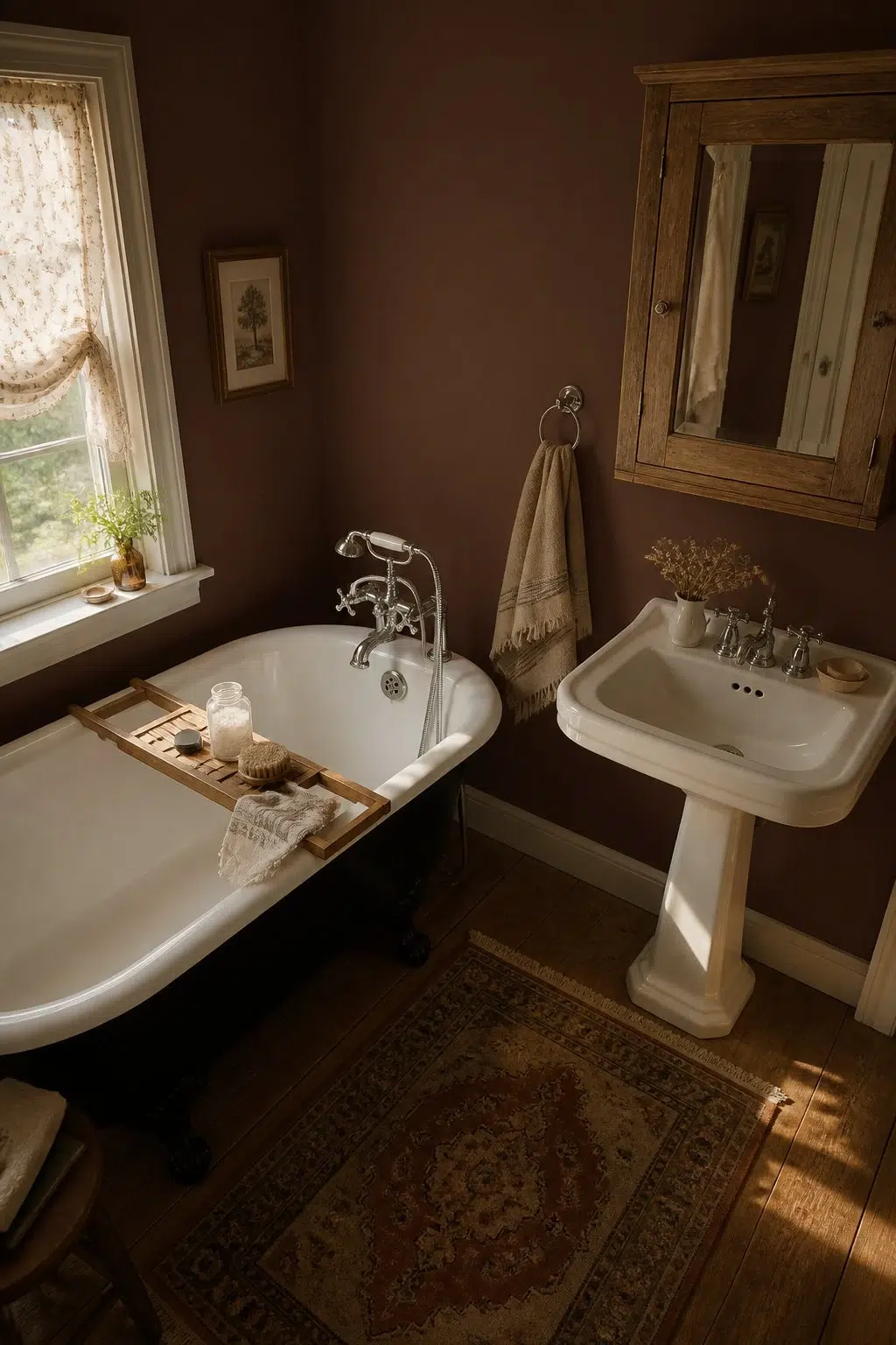 Bramble Bush — vintage bathroom