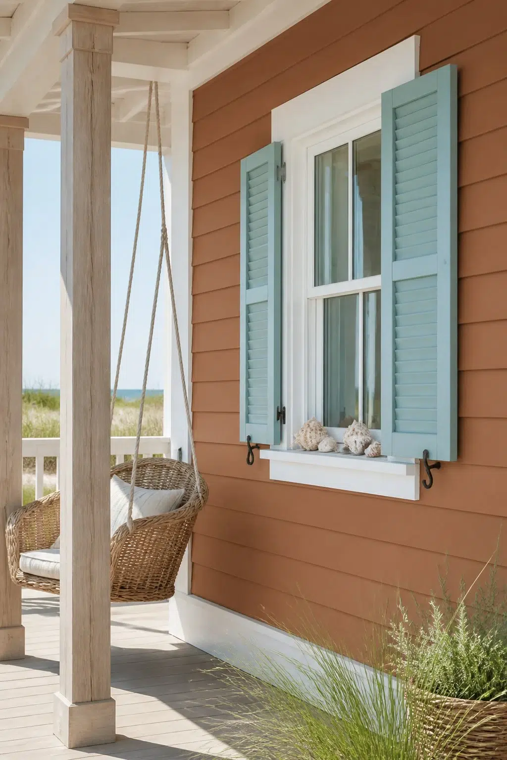 Brandywine color — coastal house inspiration