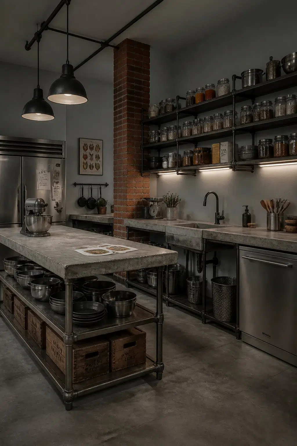 Breakwater — industrial kitchen
