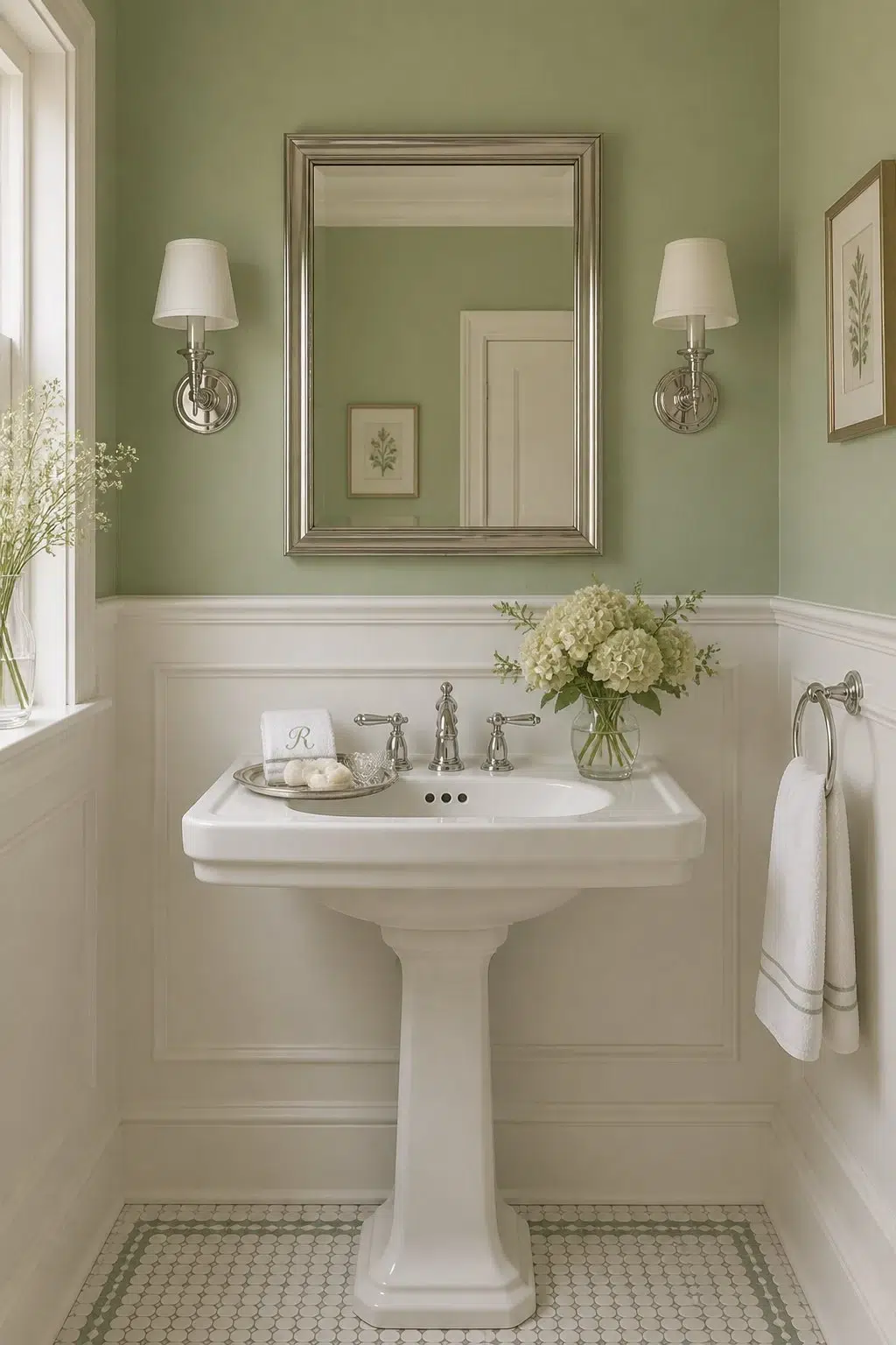 Broccoflower — traditional bathroom