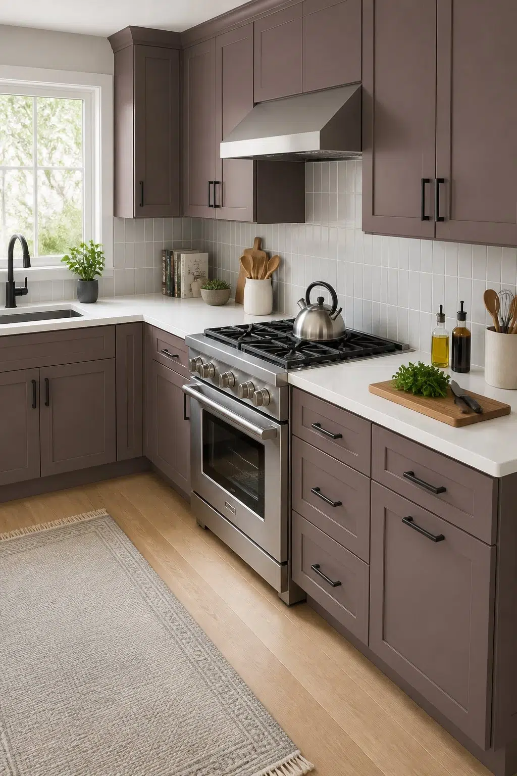Browse Brown — contemporary kitchen