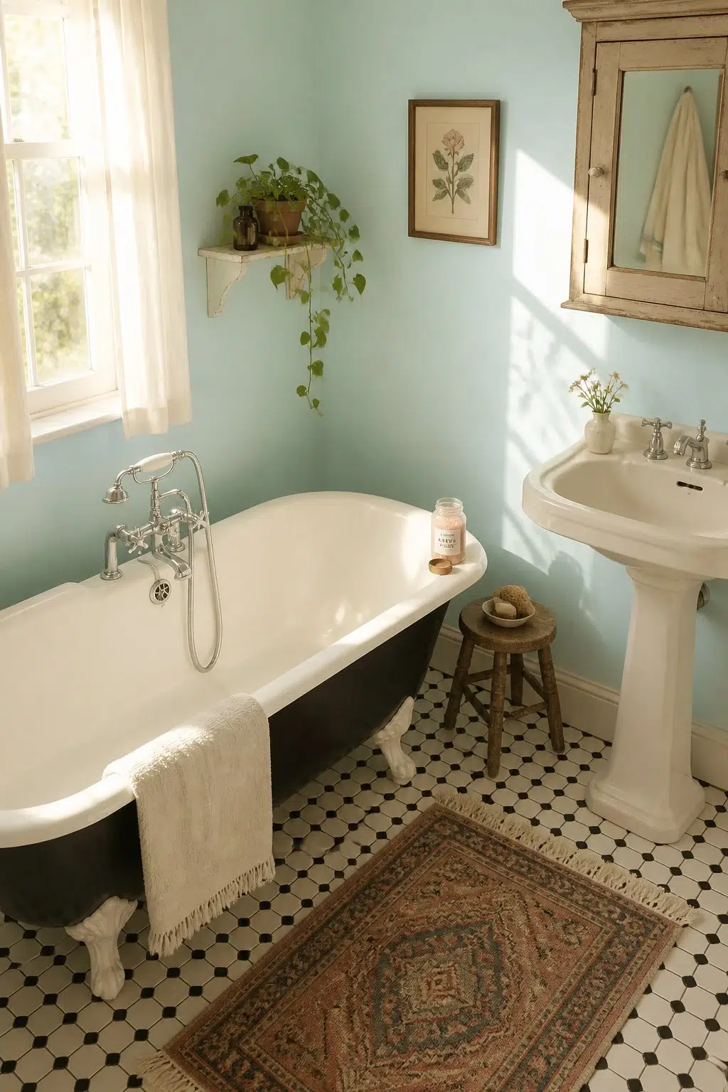 Bubble — vintage bathroom