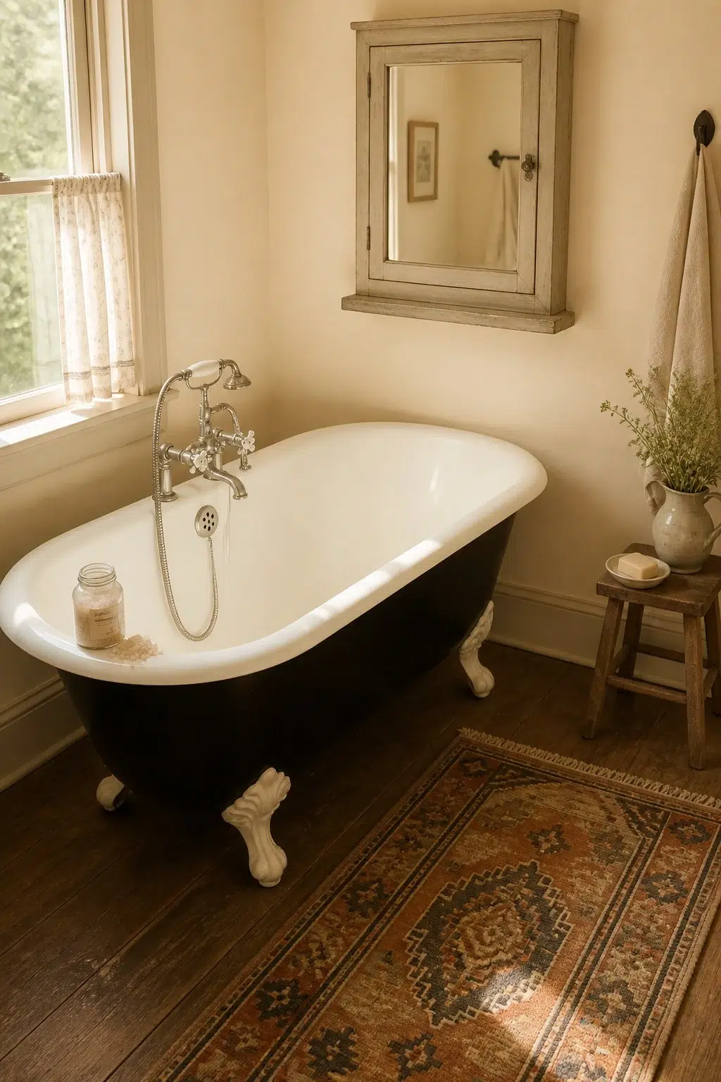 Buff — vintage bathroom