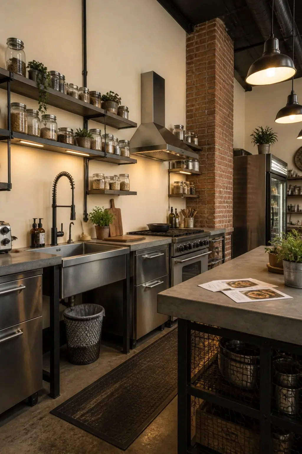 Buff — industrial kitchen