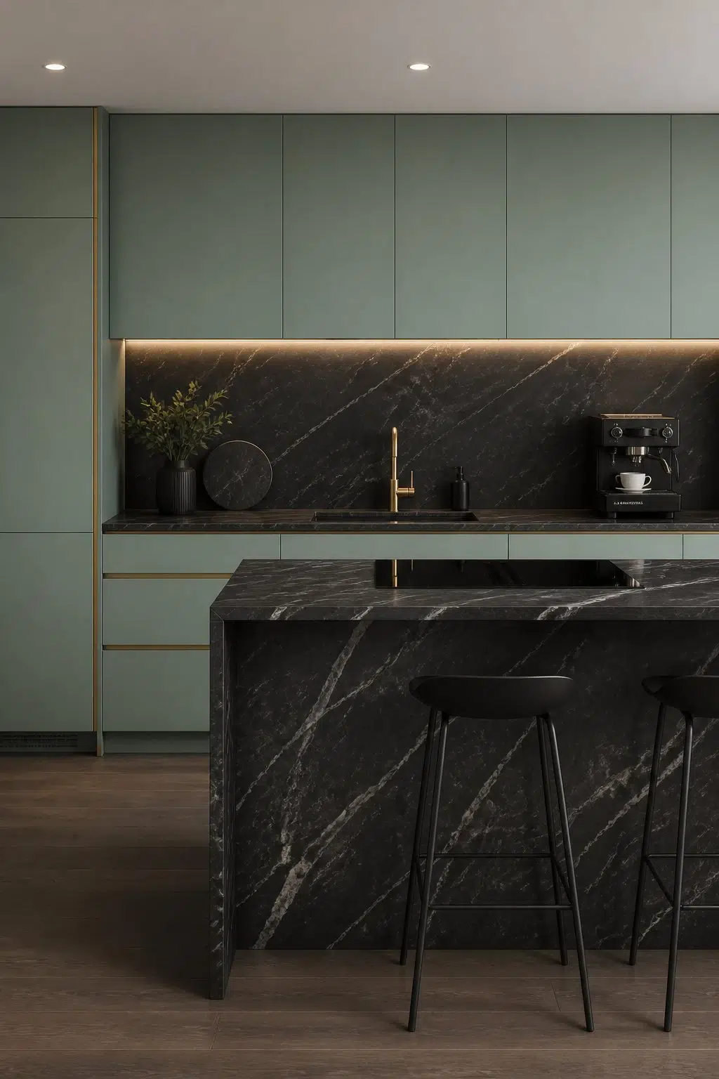 Burma Jade — bold kitchen